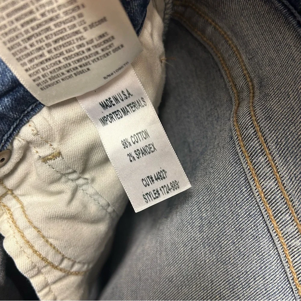 Citizens of Humanity Harlow High Rise Slim Denim Jeans Size 29 - Picture 9 of 12